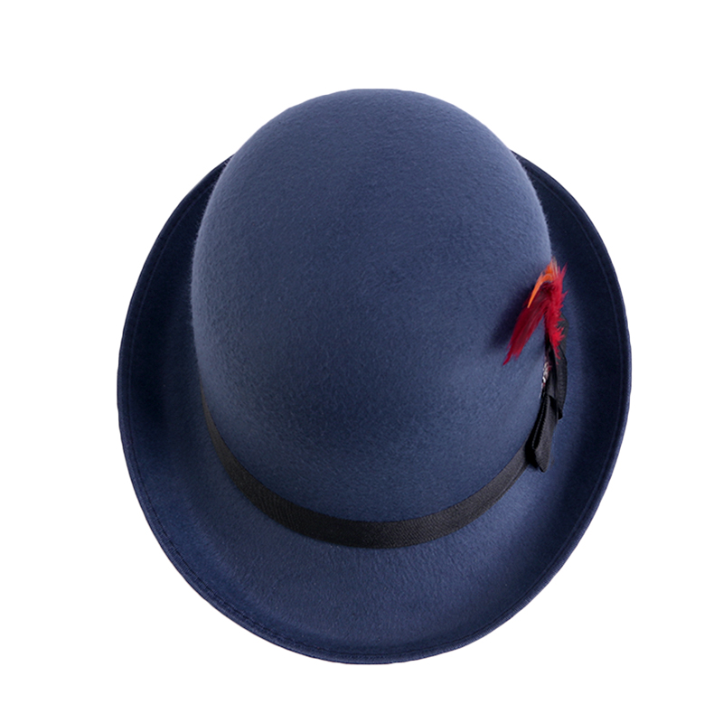 Unisex Formal Hats With Beauty Feather Accessories Polyester Daily Life Gentleman Fedora Hats