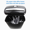 Desktop Shredder for Home, Bonsaii 6 Sheet Cross Cut Paper Shredder for Small Home Office Use
