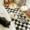 Dropshipping Faux Fur Pet Mat Bed Kids Mat Comfortable Pet Cat Dog Bed Blanket Warming Washable Dog Cat Pad