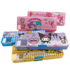 Sanrio Creative Double-sided Pen Case Pencil Case Children's Student Multifunctional Pencil Case With Pencil Sharpener