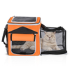 Outdoor Travel Bike Sports Cat Dog Carrier Case Bicycle Front Dog Bag Basket Bicycle Pet Carrier with Rain Cover