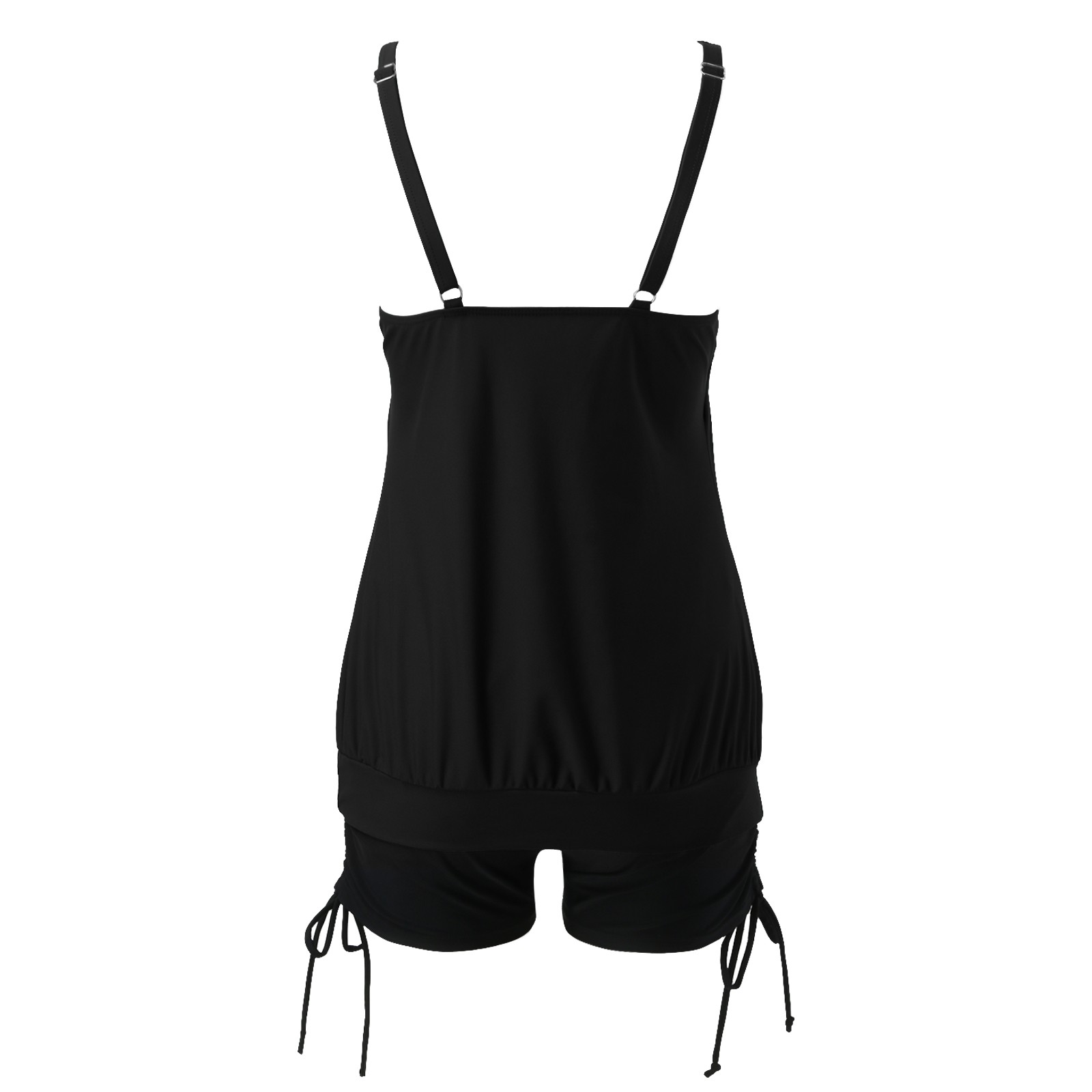 2024 New Women Tankini Swimsuits Tank Tops Boyshorts Two-Piece Swimwear Female Bathing Suit Beach Push Up Swimming Suit