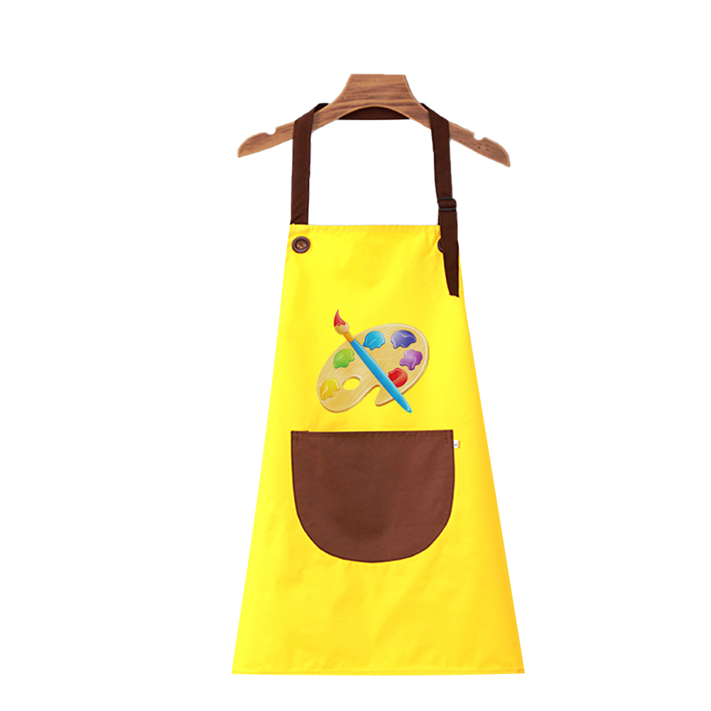 New Cartoon Baby Bib Sleeveless Apron Feeding Smoky Bib Children'S Apron Painting Children'S Birthday Gift Jacket