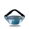Women Holographic Waist Bag Men Shiny Fanny Pack Hologram Hip Bum Bag Travel Laser Chest Pocket with Adjustable Strap for Travel