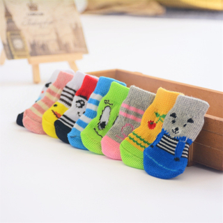 Factory Price Good Quality Skidproof Cute Pet Socks for Dogs