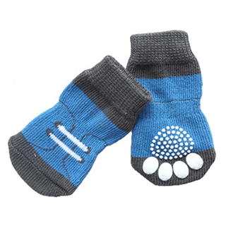 Cotton Warm Paws Protective Pet Shoes Like Dog Socks