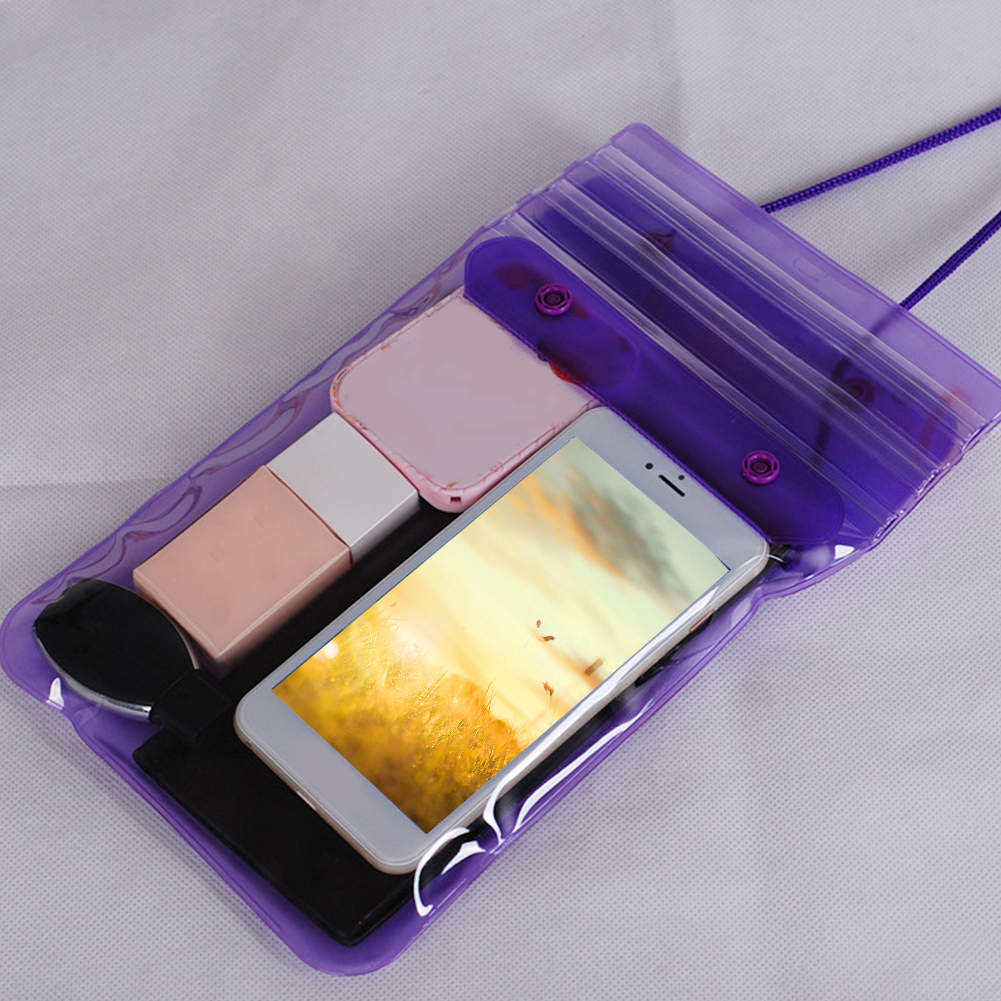 Phone Storage Swimming Bag Waterproof Dry Songkran Festival Dustproof Wallets Dirtproof Underwater Beach Rafting Eco-friendly