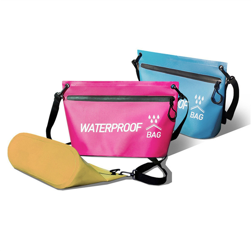 Waterproof Dry Bag Handbag Minimalist Handheld Makeup Bag, One Shoulder Waterproof Swimming Bag, Outdoor Travel Small Toilet Bag