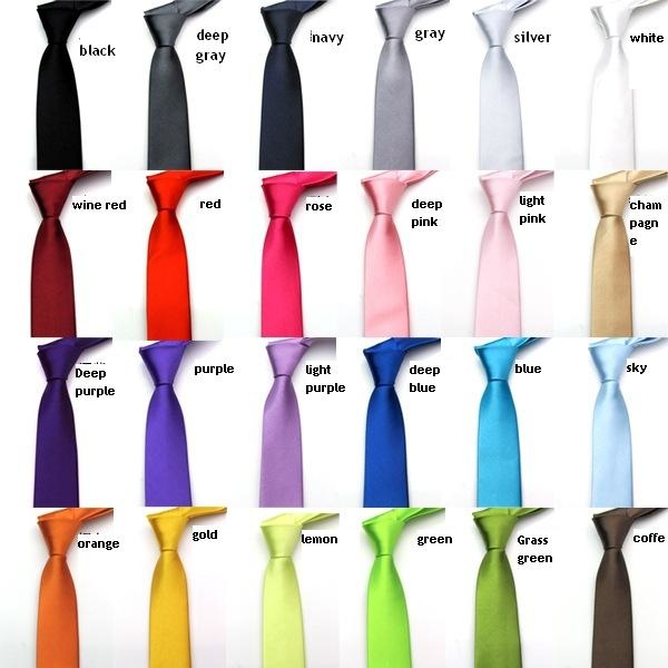 Mans Accessories Slim Skinny Tie for Men Jacquard Woven Solid Champagne Orange Red Purple Blue Ties Wedding Necktie Corbatas Par