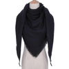 Fashionable Solid Color Scarf Triangular Shawl Women's Cashmere Winter Outdoor Warmth Headscarf Hijab Foulard