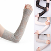 Summer Sunscreen Lace Arm Sleeve for Women Sexy Long Lace Gloves Ladies Fingerless Gloves Elastic Sleeve Mittens Driving Gloves