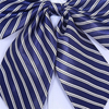 1 Pcs Fashion Elegant Women Bowties Striped Bow Ties Silk Tie Bow Tie Butterfly Neck Wear Collar Accessory To Dresses