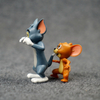 Anime Toms And Jerrys Action Figures Classic Cartoon Cat Mouse Model Toys Cute Desktop Ornaments Collectible Toy Children's Gift
