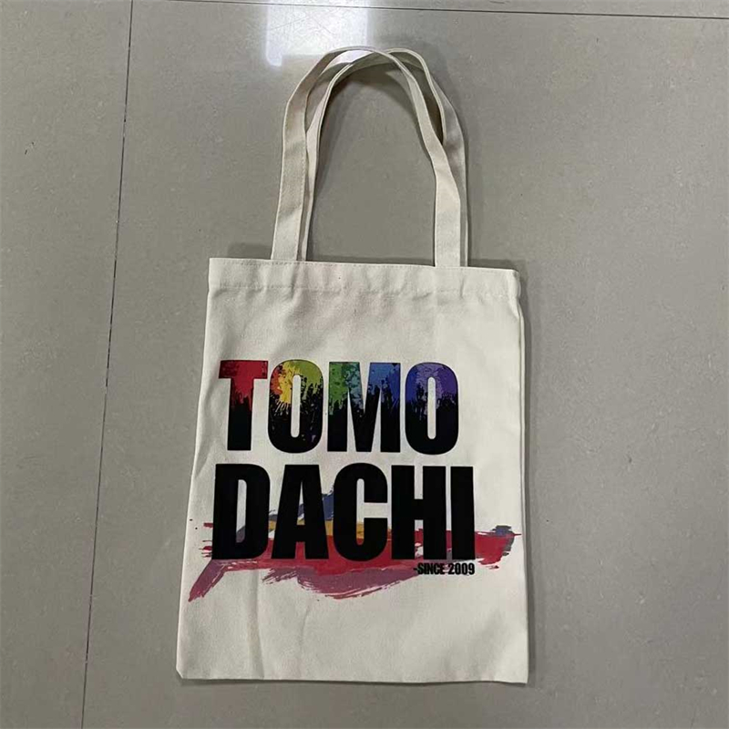 Promotional Personalized Canvas Bags Printed with Logo 100pcs/lot Reusable Shopping Cotton Tote Bags Custom Logo Wholesale