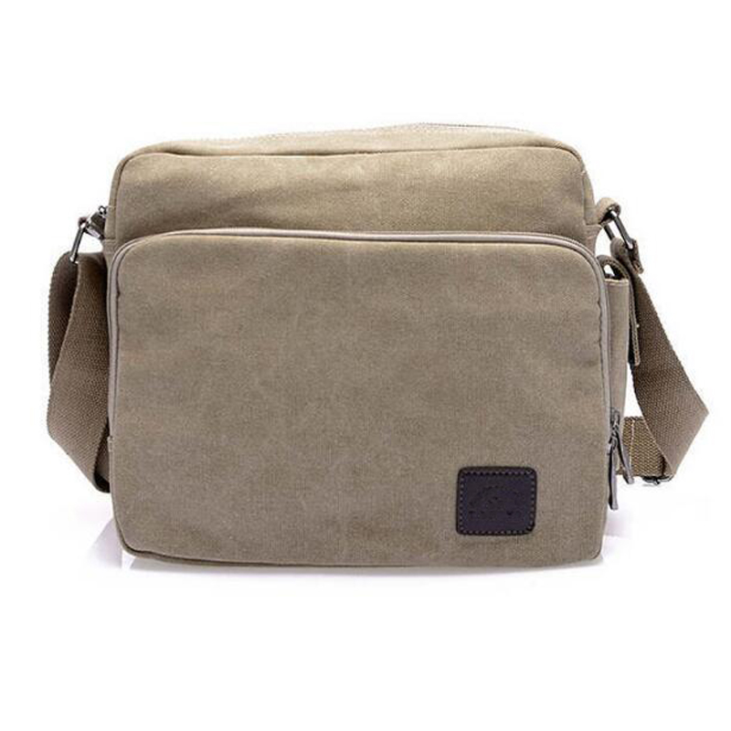 High Quality Multifunction Canvas Bag Travel Bag Men Messenger Bag Brand Men's Crossbody Bag Luxury Vintage Style Briefcase 
