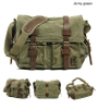 Canvas Leather Men Messenger Bags Big Satchel Shoulder Bags Male Laptop Briefcase Travel Handbag