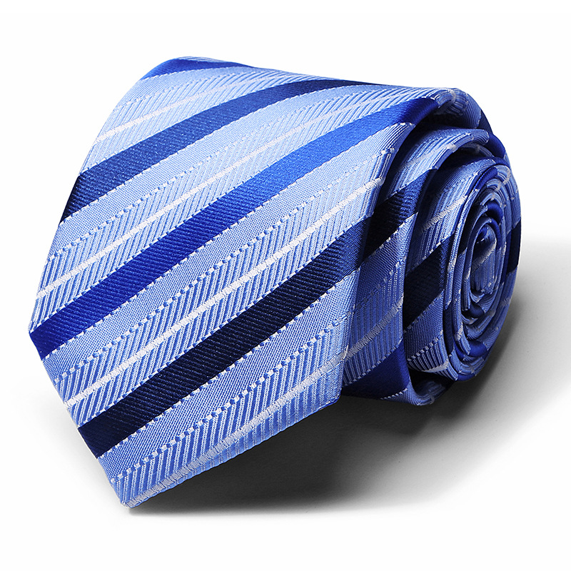 Mens Ties 7.5cm Classic Handmade Black Blue Jacquard Plaid Neckties Striped Narrow Collar Slim Casual Tie Accessories Gift