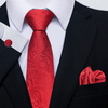 Brand 100% Silk Tie Pocket Squares Set Silk Necktie Set Fashion 65 Colors Holiday Gift Wedding Accessories Man Dot Fit Workplace