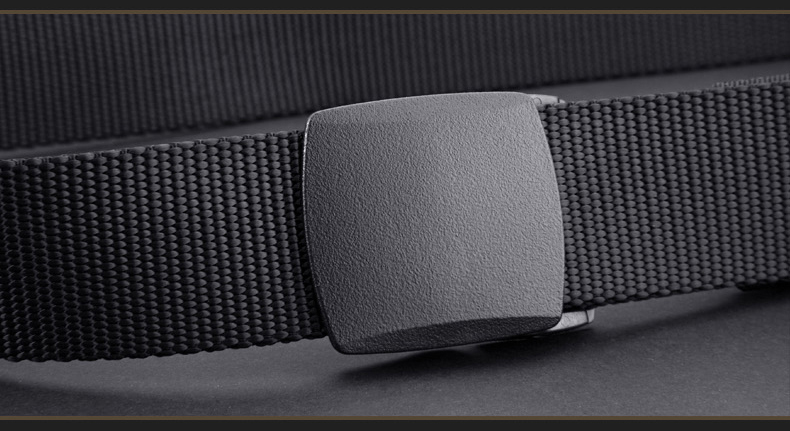 Men's Automatic Buckle Nylon Belt Outdoor Tactical Canvas Belt High-quality Men's Belt