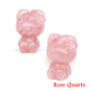 1.4" Cute Cartoon KT Cat Statue Natural Healing Crystal Stone Carved Movie Fantasy Crafts Home Decor Christmas Children Gifts