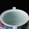 200ml Pastel Ceramics Teapots Handmade Tea Set Household Filter Porcelain Tea Pot Beauty Kettle Tie Guanyin Teaware