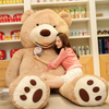 Big 200cm American Giant Bear Teddy Bear Doll Stuffed And Plush Animals Toys For Girlfriend Toys Birthday Gift Valentine's Day