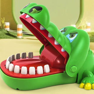 Children's Toys Crocodile by Teeth Biting Finger Toys Educational Training Toys Parent-child Interaction Toys