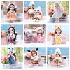 with Clothes BJD Dolls Movable Joints 3D Eye Removable Joints Doll Dress Up Cute Simulated Eye Hinge Doll Children Toys