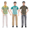 30cm Fashion Ken Doll Full Set 1/6 Multi Jonts Movable Boyfriend with Clothes Suit Children Dress Up Toys