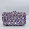XIYUAN Gold/Purple/Silver Crystals Evening Clutch Bags Women 2024 New Rhinestone Purse Wedding Purses And Handbags Luxury Clutch