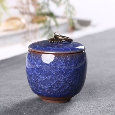 Ceramic Tea Caddies Tea Container Coffee Canister Porcelain Tea Caddy Tea Storage Box Tea Container