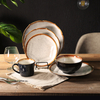 Modern Stoneware Dinnerware Set Wholesale Ceramic Plate Dinnerware Sets for Home Restaurant Wedding