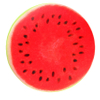 Creative 3D Soft Round Home Decorative Pillow Plush Lemon Fruit Seat Pad Office Chair Back Cushions Watermelon Kiwi Orange