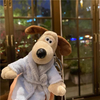 Cartoon Plush Key Pendant Cute Dog Plush Pendant Plush Toy Keychain Girl Gift Cartoon Doll Doll Grab Machine Doll Key Pendant