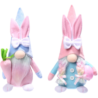 New Easter Bunny Faceless Doll Carrot Easter Egg Decoration Party Atmosphere Decoration