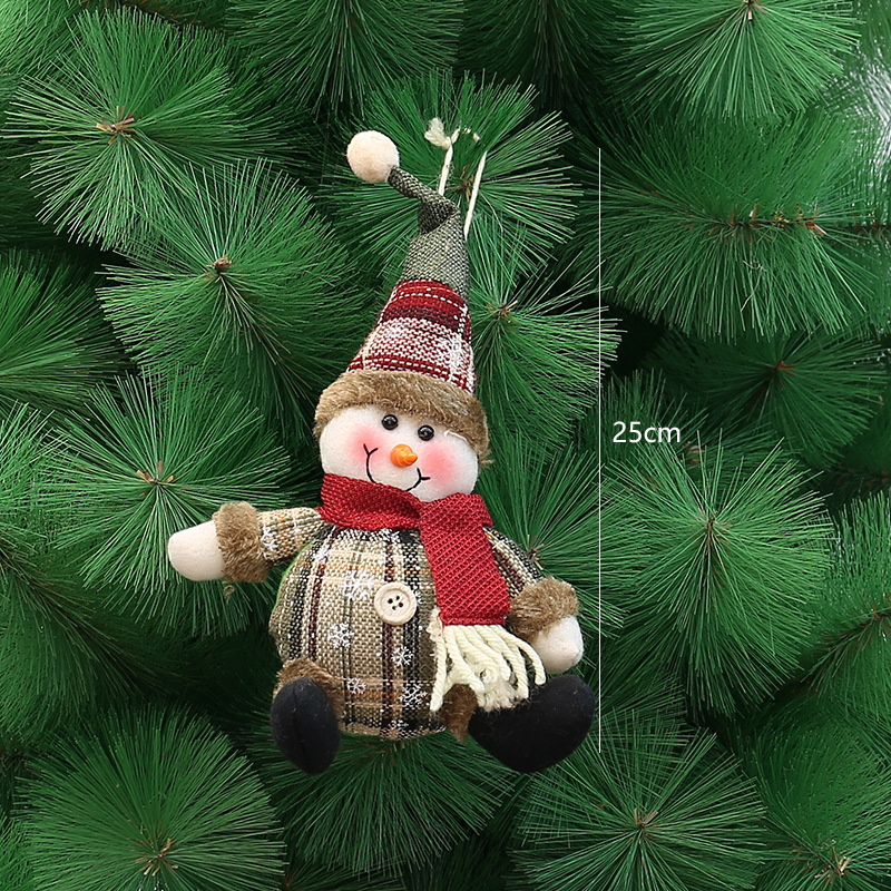 Small Wholesale Fabric Figurines, Christmas Tree Decorations, Small Hanging Ornaments, Pendants