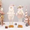 Wholesale 65cm Christmas Decoration Products, Stretchable Fabric, Santa Claus Snowman Figurine, Doll Ornaments