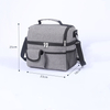 10L Portable Thermal Lunch Bag Food Box Durable Waterproof Office Cooler Lunch Box Ice Insulated Case Camping Oxford Dinner Bag