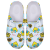 2024 Summer New Design Woman Beach Sandals Nurse Garden Shoes Lightweight Men Clogs Shoes Casual Waterproof Printed Clogs