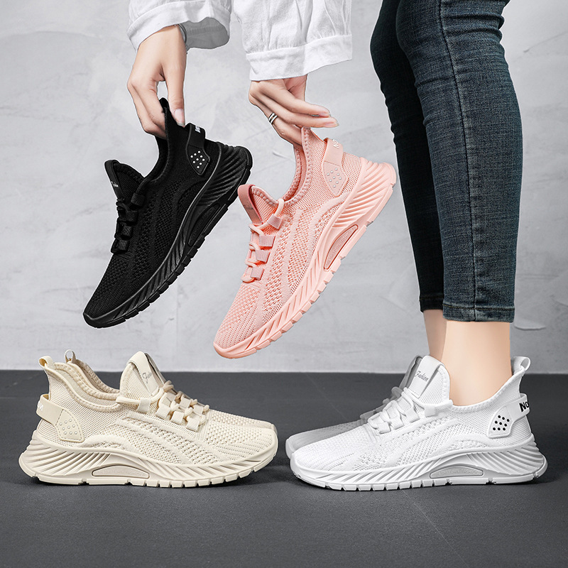 New Arrivals Cheap Fashion Women's Casual Shoes Girl Ladies Flat Shoes Women Sport Shoes White Running Sneakers for Women