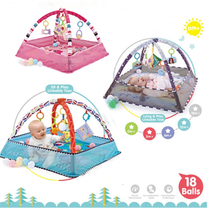 Baby Fitness Frame Crawling Game Blanket Multifunctional Educational Mat Fence Crawling Blanket Infant Rug Enlightenment Toys