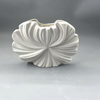 Ceramic White Plain Fired Vase Creative Hotel Entrance Hydroponic Flower Arrangement Living Room Home Decoration Wholesale