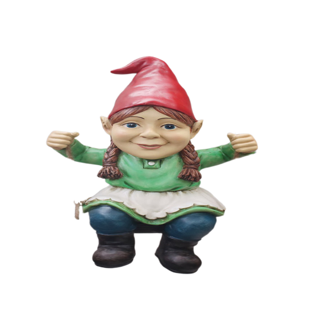 Football Gnome Figurine Resin Sports Statue for Home Garden Decorations