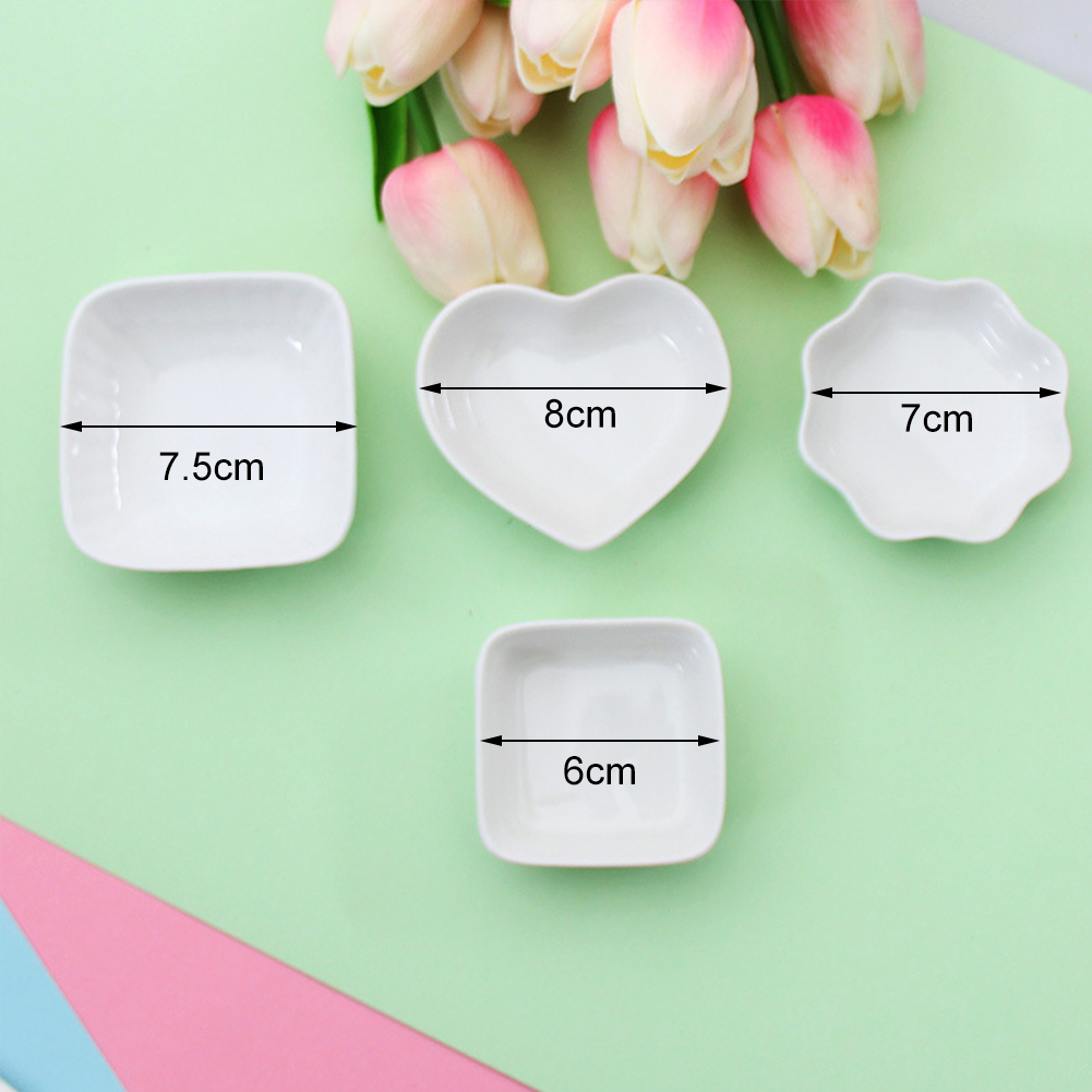 Nordic Ceramic Jewelry Tray Decorative Dish Food Plate Necklace Storage Trays Rings Bracelets Holder Creative Gift Decoration