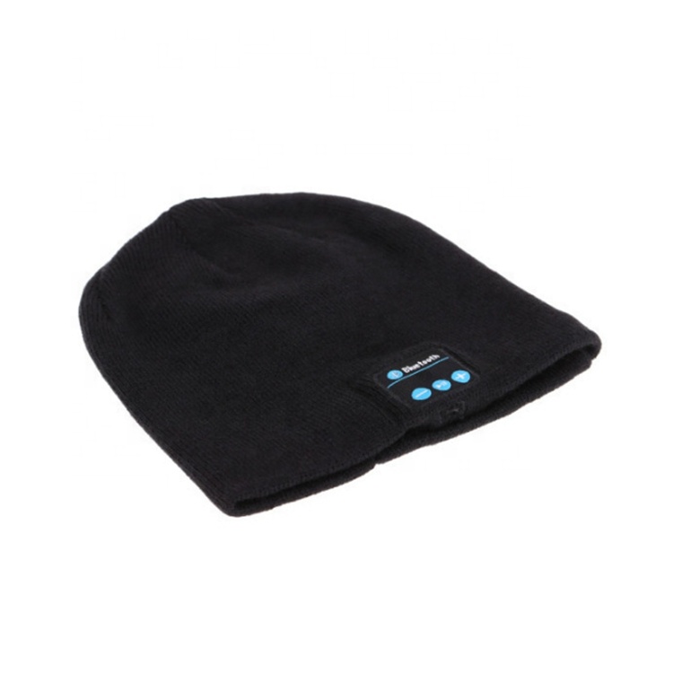 Winter Music Sports LED Lights Hat Custom Sports Beanies Hats for Men Women Headlamp Bluetooth Beanie