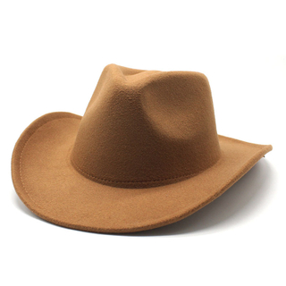Wholesale Men's Classic Cattleman Off White Straw Cowboy Hat for Party