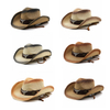 Top Trending High Quality Leather Design Cowhide Cowboy Hats For Men Fashionable Adult Western Hats