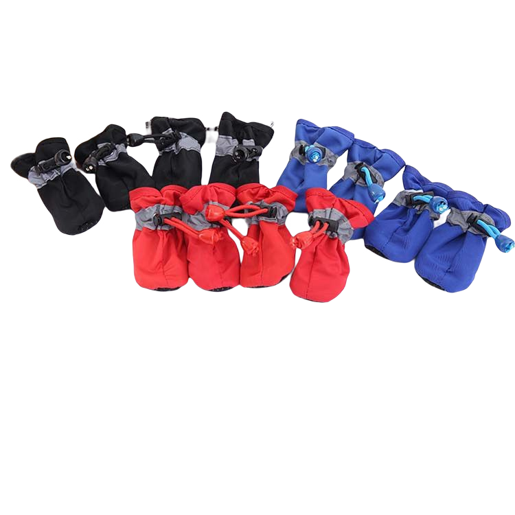 Hot Sale Pet Apparel Dog Waterproof Boots Anti Slip Protect Paw Dog Boots Dog Shoes