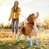 4 in A Set Waterproof Anti-slip Outdoor Comfortable Pet Silicone Rain Boots Long Shoes Dog Shoes For Pet