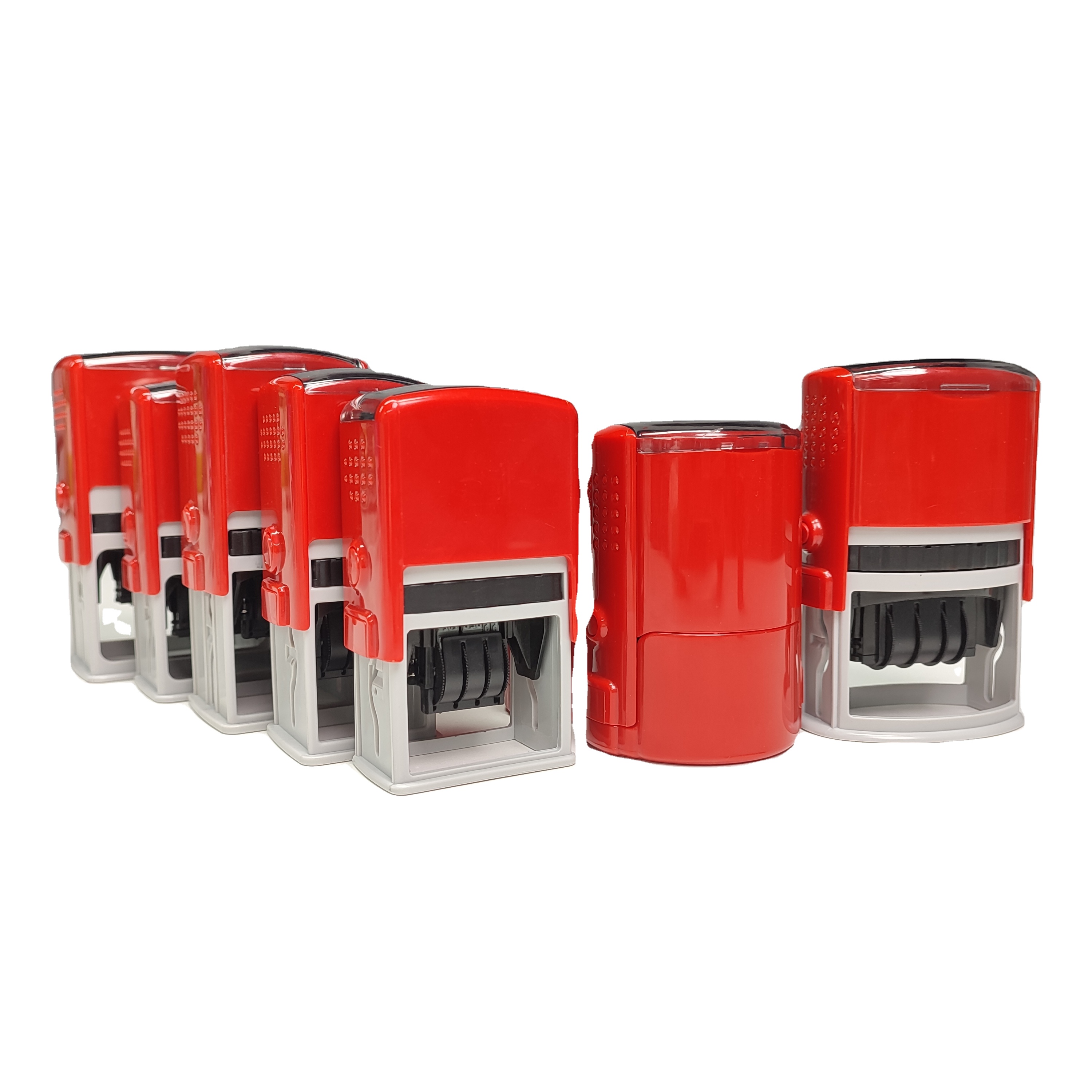 2024 Best Selling Personalized Time Stamp 4 Colors Clear Pattern High Quality Custom Made Game Play&Work Stamps for Children